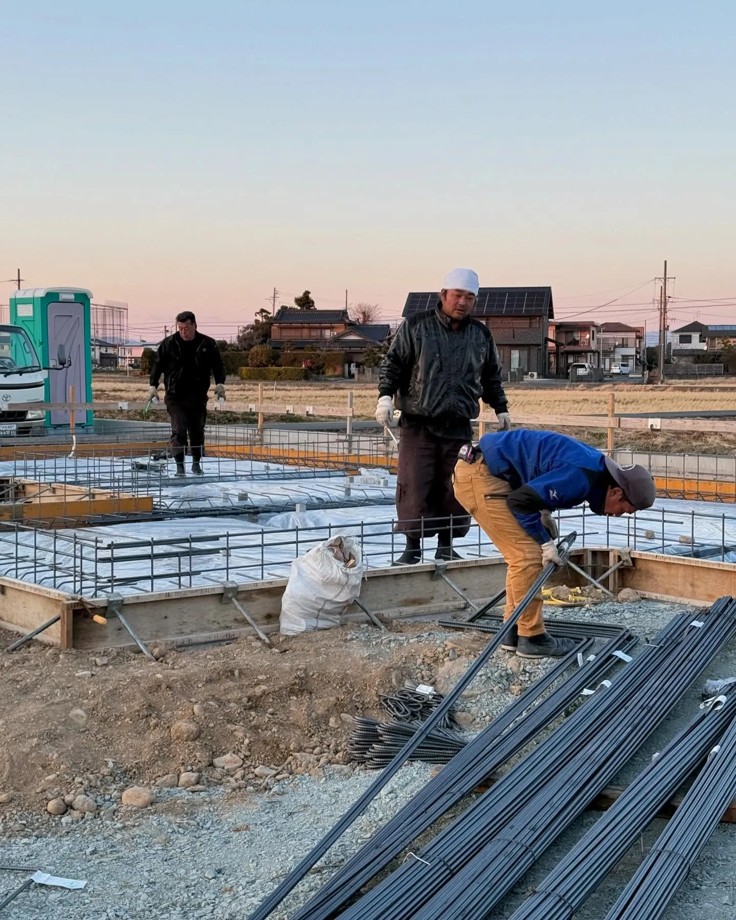 来月上棟させて頂きます現場